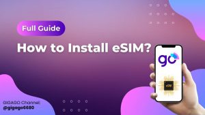 How to install France eSIM